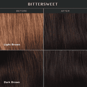 Kristin Ess Hair Gloss in Bittersweet, Dark Brunette - 4 Week Semi Permanent Hair Color for Women - Shine - Hair Dye Glaze