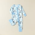 thumbnail image 2 of XEGLSBU Baby Bodysuit Boy Longsleeve Boys Romper & Jumpsuit for Comfortable and Stylish Baby Bodysuit for Everyday Wear Crawling Light Blue2 Size 24M, 2 of 3