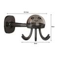 thumbnail image 5 of Mosey Universal Kitchen Hook Punch Free Simple Installation Multi-Purpose 360-Degree Six-claw Rack Organizer Hook, 5 of 7