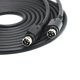 thumbnail image 1 of Compatible con cable de enlace de altavoces Master-Slave HiVi-Swan D100 y Edifier R1700BT, cable de audio de cobre puro de alta flexibilidad de 4 pines, cable de interconexi&oacute;n de doble blin, 1 of 8