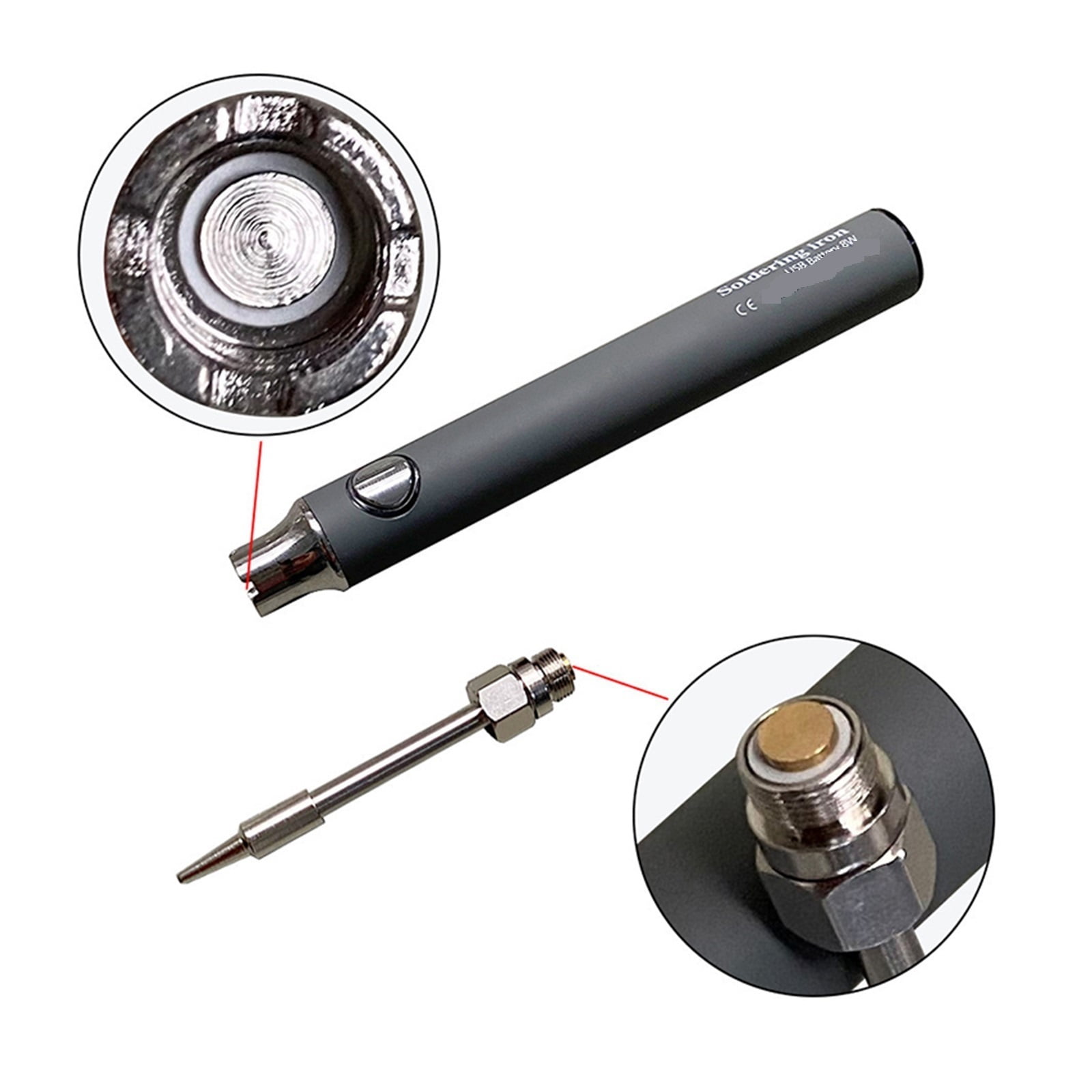 Wireless Charging Electric Soldering Iron Solder Iron,USB Fast Charging Lithium Battery,Portable Repair Welding Tools ,Accurate Temperature Control