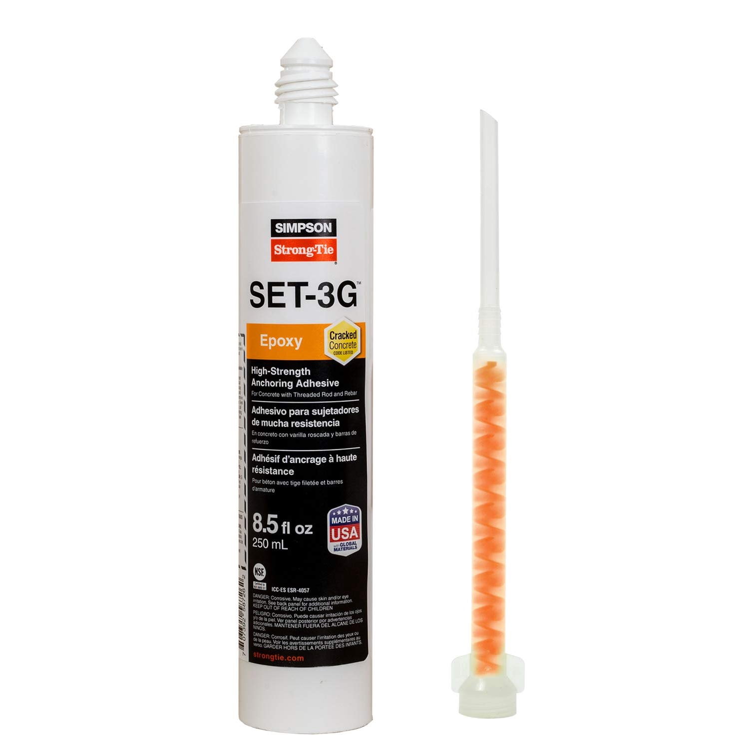 Simpson Strong-Tie CPFH09KT Crack Sealer Kit – Polyurethane Injection For Cracks
