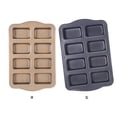 thumbnail image 4 of Inteprter Molde antiadherente para hornear pasteles de 8 cavidades, gelatina de acero al carbono, utensilios de cocina para microondas, molde reutilizable Herramientas y accesorios para hornear Gris Inteprter HA082846-02, 4 of 6