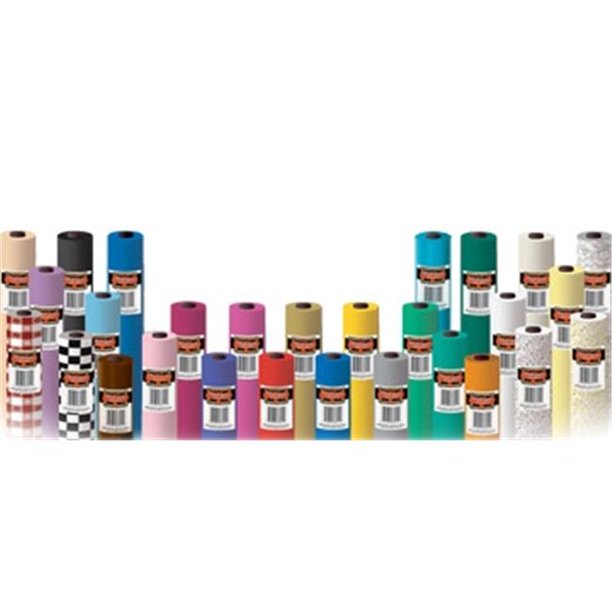 Plastic Table Cover Roll, 40" x 100', White