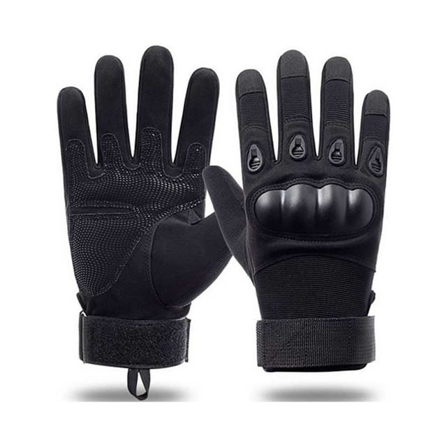 1 Pair Glove Practicing Breathable Sporting Training Breathable Glove Adjustable Mitts Cycling Hands Protection Gloves Outdoor Hiking Hunting Backpacking Black XL