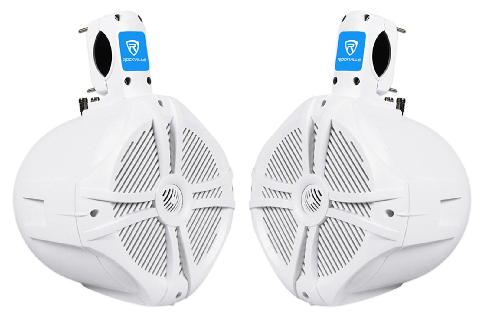 (2) 8" 600 Watt Waterproof overhead soundbar/Roll bar Speakers For Jeep