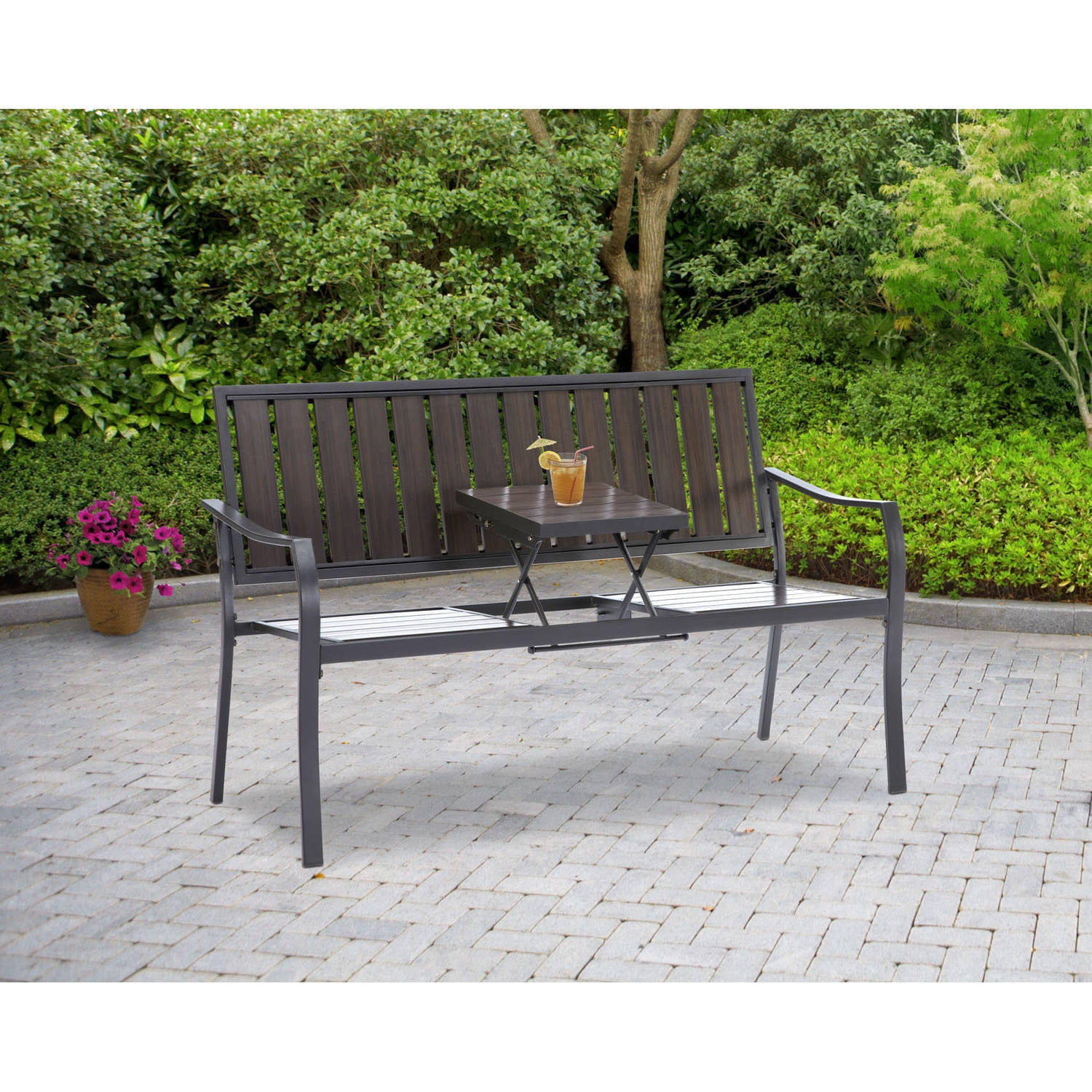 Patio Furniture Walmart in garden oasis alexandria patio bar set for The house