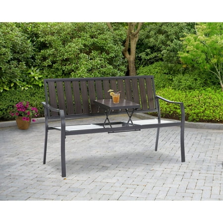 Mainstays Endurowood Pop-Up Bench, Seats 2