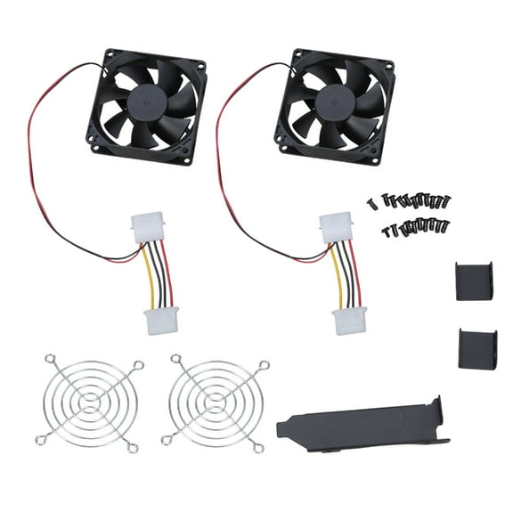 Yammee High Performances PCI Slot Graphics Card Fan VGA Coolers with 90mm/80mm Cooling Fan for Improved Temperature Control