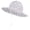 Gray, variant on Baby Kids Sun Hat UPF 50+ Print Bucket Wide Brim Sun Cap Summer Outdoor UV Protection Beach for Girls Boys Pink 2-4 Years