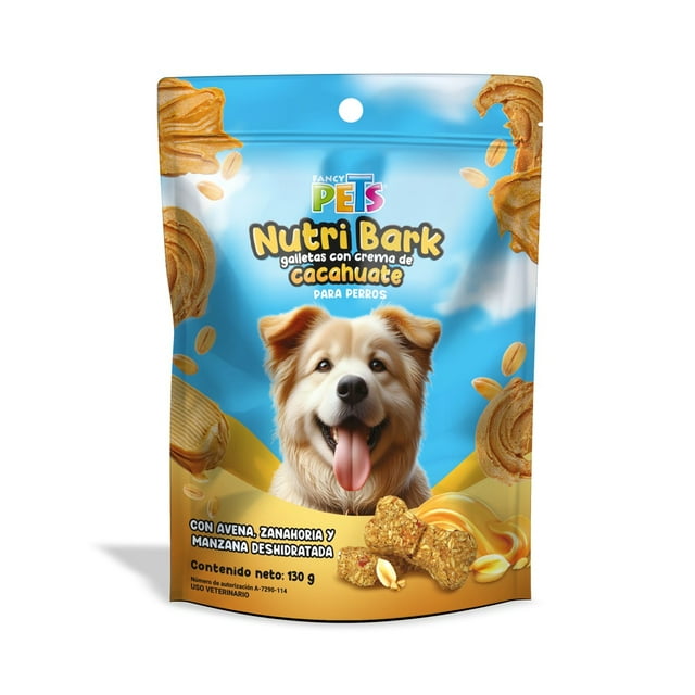Fancy Pets. Premios con Crema de Cacahuate para Perro 130gr