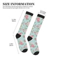 thumbnail image 4 of Sikiie Vintage Floral 1 Pairs Compression Socks for Men and Women 15-20 mmHg Running Support Socks, 4 of 7