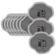 thumbnail image 1 of Dingln 10pcs 115 Mm De Coches De Caucho Natural Neumático Neumático De Reparación De Neumáticos Sin Cámara De Frío Patch Parches, 1 of 5