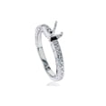 thumbnail image 4 of 1/10ct Vintage Diamond Ring Setting Solid 14K White Gold, 4 of 4