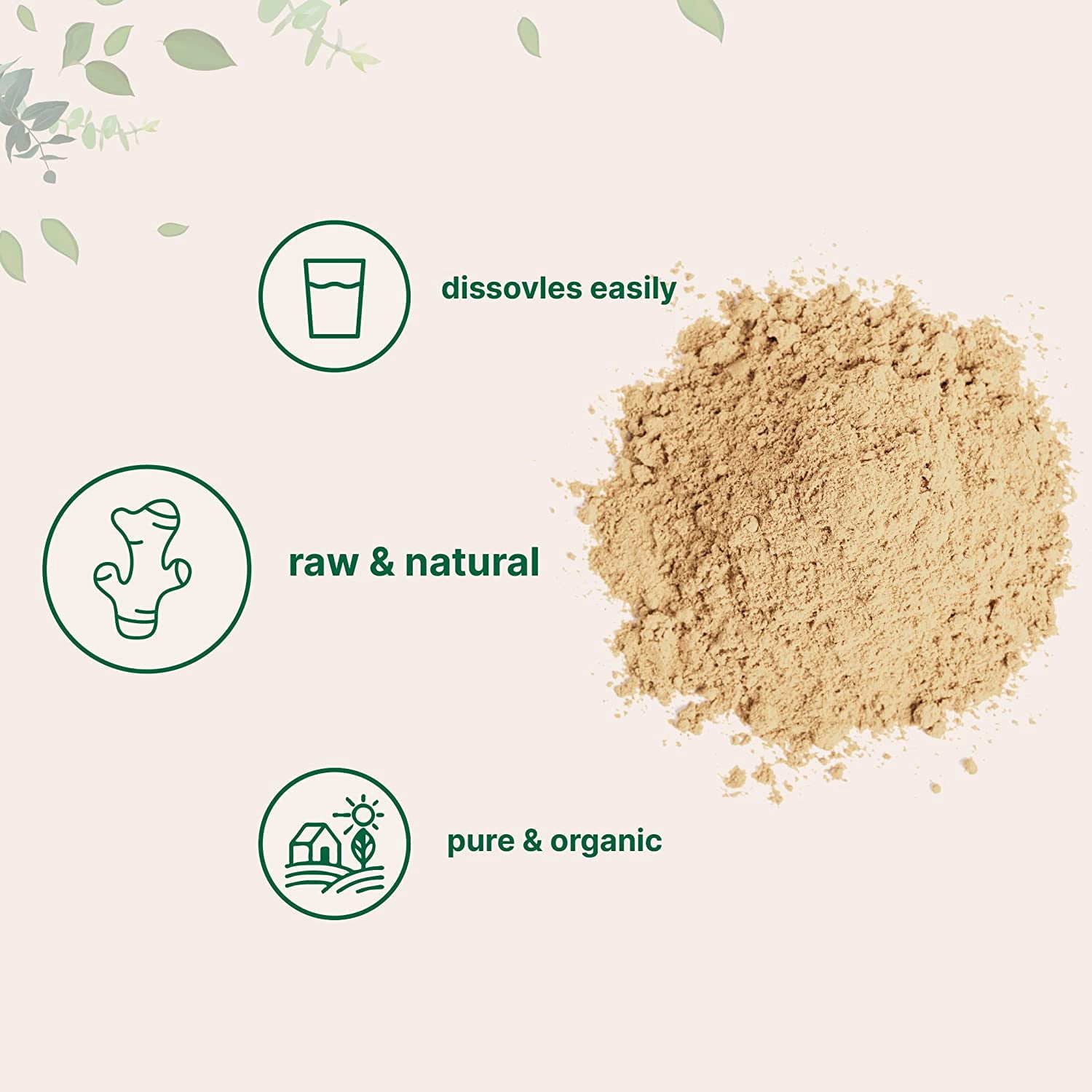 Micro Ingredients Organic Ginger powder, 2lbs (32oz) | Premium Source for Spice & Seasoning Great for Baking, Cooking & Tea