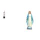 thumbnail image 1 of Estatua de arte abstracto, figura decorativa de una dama, escultura de resina, recuerdo, adorno religioso, artesanía católica para el hogar, la oficin, 1 of 8