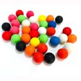 thumbnail image 1 of SKISUNO 11Pcs Wear Resistant Practice Golf Balls Assorted Color for Families and Ball Lovers, 1 of 7