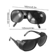 thumbnail image 2 of Bgsha 2 Pcs Lunettes de Soudage Auto-Occultantes Lunettes de Soudage Anti-Reflet Équipement de Protection, 2 of 10
