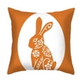 thumbnail image 2 of Hbdhejl Easter Pillowcase Sofa Pillow Living Room Decoration Printed Rabbit Pillow, 2 of 8