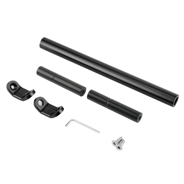Balance Handle, No Rusting Durable Adjustable Aluminum Alloy Handlebar Reinforcing, Motorcycle Accessory For Scooters Motorcycle Electric Vehicles Black,Silver,Blue,Red,Orange