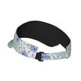 thumbnail image 3 of Bingfone Adjustable Empty Top Sun Visor for Women and Men-Colorful Butterfly, 3 of 8
