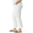 thumbnail image 2 of Gloria Vanderbilt Swan Series Women's Plus Tummy Sculpt Bootleg 5 Pocket Ankle Jeans, Sizes 16-24, 2 of 5