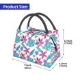 thumbnail image 2 of Balery Hawaiian Style Bolsa de Aislamiento Portátil – Bolsa de Almuerzo con Forro de Aluminio Mejorado, Funda Impermeable y Fácil de Limpiar para Picnic y Caja de Almuerzo, 2 of 6