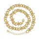 thumbnail image 1 of 45cm Gargantilla de cristal con estrella de cinco puntas, collar, pulsera para mujer, Hip Hop Bling, 1 of 5