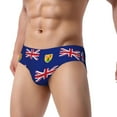 thumbnail image 4 of Men's Underwear Briefs Flag Of The Turks And Caicos Island Soft Breathable Comfy U Pouch Brief, 4 of 7