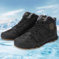 thumbnail image 1 of Botas de nieve al aire libre para hombre Zapatos de escalada de montaña cálidos de felpa transpirables impermeables, 1 of 9