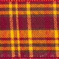 thumbnail image 2 of Vickerman 2.5" x 10 Yards Burgundy Orange Plaid Ribbon, 2 of 2