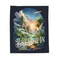 thumbnail image 1 of "Breathe In Nature" Cozy Blanket, 1 of 5