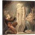 thumbnail image 1 of ARTCANVAS The Ghost of Samuel Appearing to Saul 1800 Canvas Art Print by William Blake - Size: 18" x 18" (0.75" Deep), 1 of 9