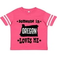 thumbnail image 3 of Inktastic Someone in Oregon Loves Me Boys or Girls Toddler T-Shirt, 3 of 5