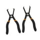 thumbnail image 5 of Juego de alicates de pasador de empuje de 2 piezas, Clips para Panel de coche y herramienta de extracción de molduras, elimina fácilmente sujetadores Negro, 5 of 9