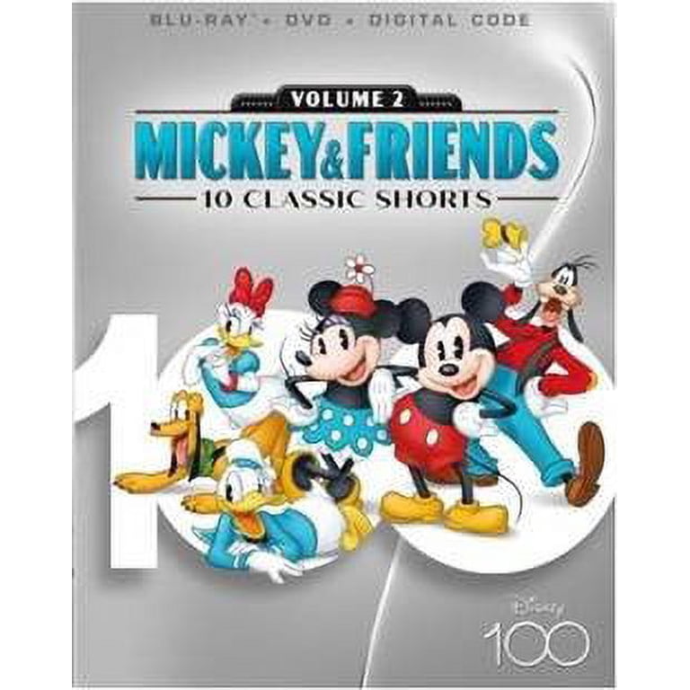 Mickey & Friends 10 Classic Shorts, Volume 2 - Walmart.com