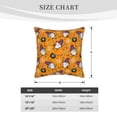 thumbnail image 4 of KLL Halloween Witches Gnome Decorative Throw Pillow Covers Velvet Soft for Couch Sofa Bedroom Living Room Outdoor - 16"x16", 4 of 8