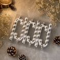 thumbnail image 5 of 6 Pack Christmas Ornaments Balls 12.5cm Shiny Glitter Striped Candy Cane Christmas Tree Decorations, 5 of 5