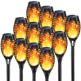 thumbnail image 1 of Linterna solar KYEKIO, paquete de 12 unidades, llama parpadeante, 52 cm, 1 of 6