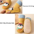 thumbnail image 5 of PULLIMORE Baby Boy Girls Toddlers Moccasins Non-Skid Indoor Slipper Shoes Socks Booties Winter Warm Infant Boots Shoes (6-12 Months), 5 of 5