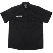 Genuine Gretsch Electromatic Logo Black Men's Workshirt, Size Small #0991939406