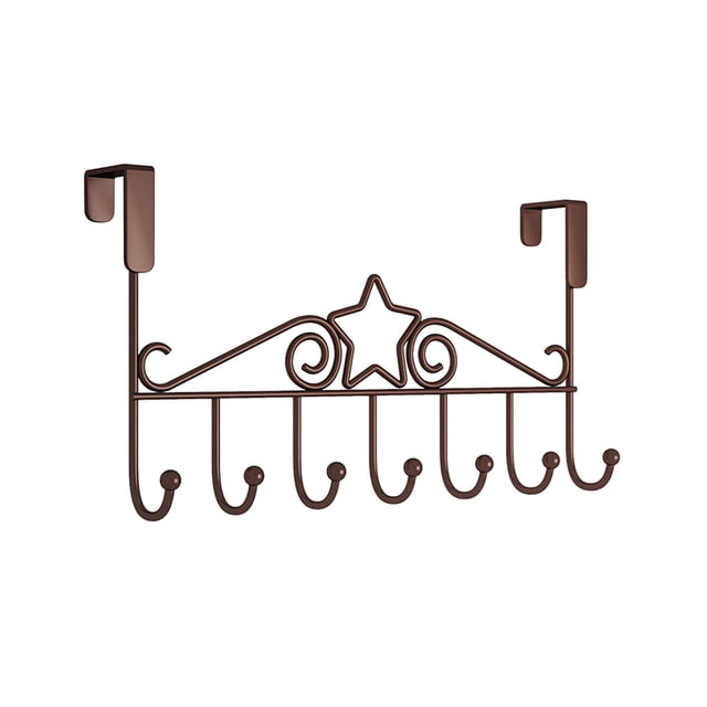 Tablettes de Rangement, Tablettes pour Chambre Crochets derrière la Porte Support Suspendu Sans Trou Nécessaire Cintres de Rangement pour Vêtements