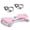 Pink, variant on TopComfy Waist and Abdomen Rotation Machine Abdominal Exercise Trainer with Dual Side Tension Ropes, Noise-Free Core Twist Board for Abs Fat Reduction Home Gym, Pink