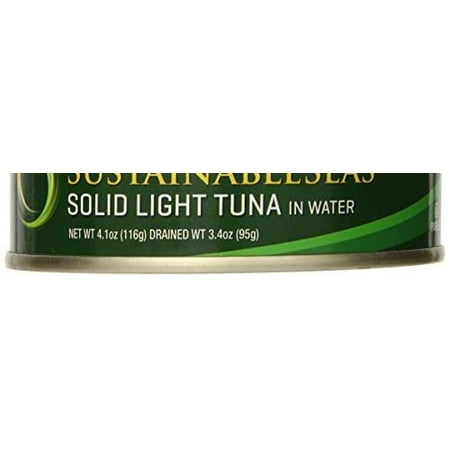 12 Pack Spring - 12 Pack : Sustainable Seas Wild Skipjack Solid Light Tuna In Spring Water, 4.1 Ounce