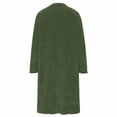 thumbnail image 3 of yillto Womens Nightshirts Sherpa Fleece Long Sleeve Nightdress Soft Comfy Loungewear Sleepwear Nightgowns, 3 of 7