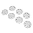 thumbnail image 2 of 7PCS Round Travel Medicine Organizer Portable Small Transparent 7 Day Weekly Medicine Box for Outdoor, 2 of 5