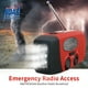thumbnail image 3 of Pisexur Electrónica para Hombres Radio Meteorológica Solar Autoalimentada con Manivela Manual de Emergencia y Linterna LED Electrónica para Niños, Organizador de Electrónica, 3 of 8