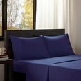 thumbnail image 3 of Microfiber Sheet Set Comfort Classics, Twin, Navy, 3 of 6