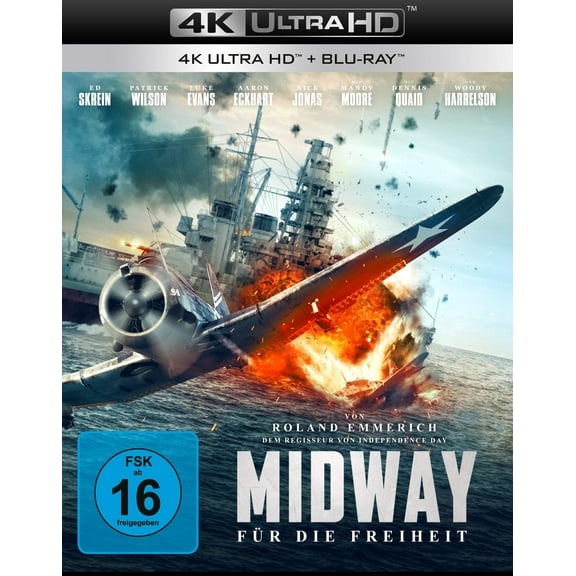Midway - Für die Freiheit (4K Ultra-HD) (  Blu-ray 2D) (4K Ultra HD)