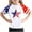 E045-White, variant on hengsof Girls Raglan Sleeve Fashion Printed T-Shirts Holiday Crew Neck Short Sleeve Tops Independence Day Patriotic Girls Shirts